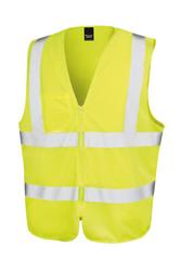 Vetoketjullinen huomioliivi Happy riders logolla