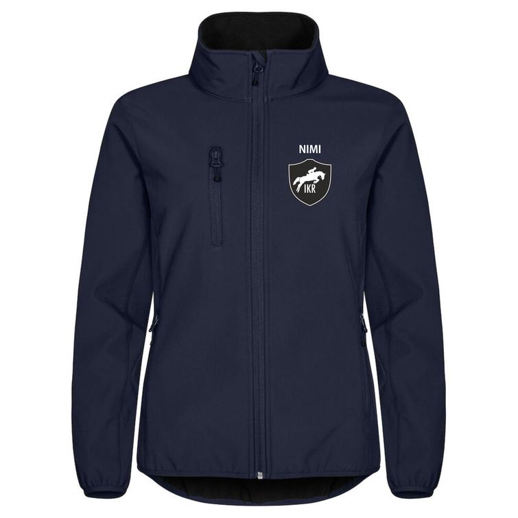 Naisten classic softshell takki IKR logolla