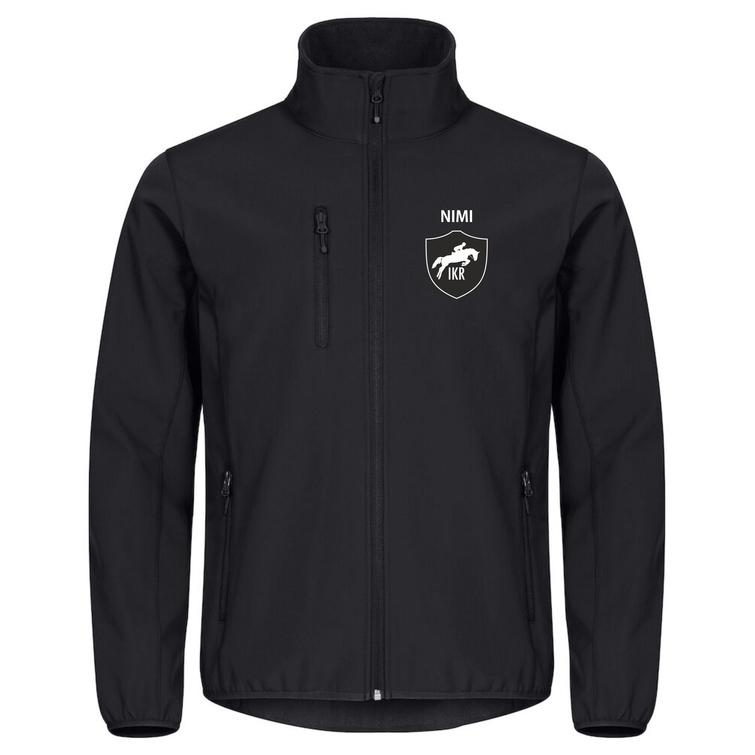 Miesten classic softshell takki IKR logolla