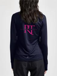 Naisten light midlayer verkkatakki RT logolla