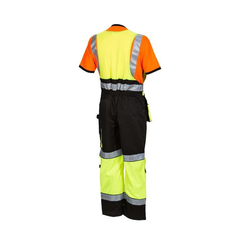 Huomiov&auml;rinen riipputasku avohaalari kelta/musta