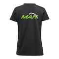 Naisten tekninen t-paita MAH logolla