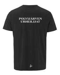 Miesten tekninen t-paita PoU logolla