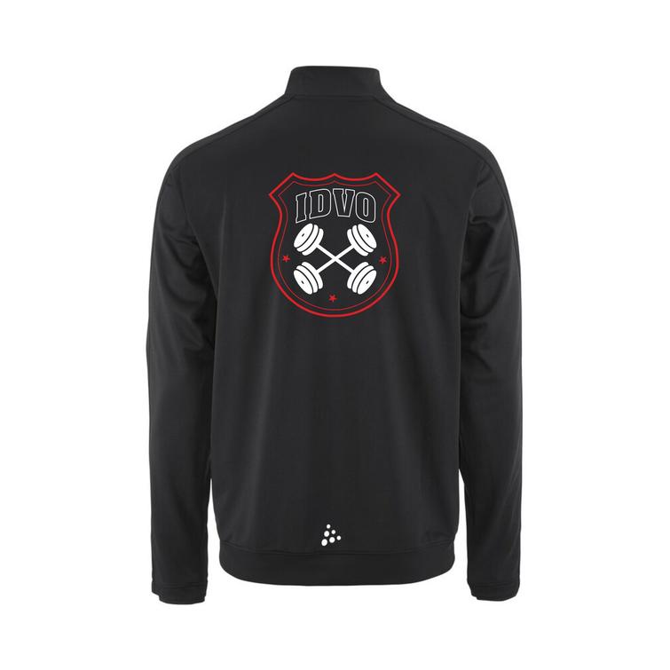 Miesten tekninen verryttelytakki IdVo logolla