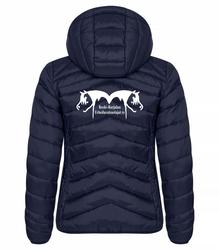 Naisten kevyt toppatakki KeKU logolla