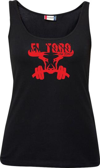 Naisten toppi El Toro logolla