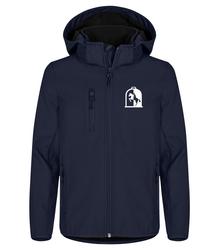 Lasten softshell takki Hämeen Ratsastajat logolla
