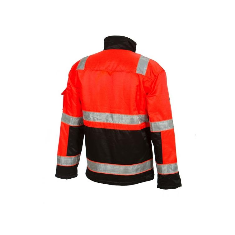 Huomiv&auml;rinen talvitakki puna/musta