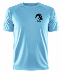 Miesten tekninen t-paita KoRa logolla