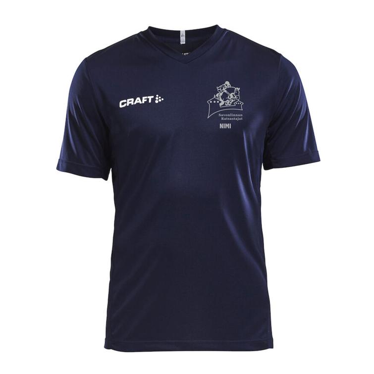 Miesten tekninen t-paita SVR logolla