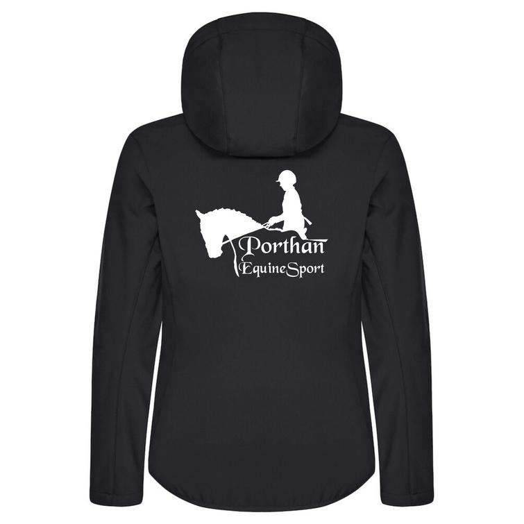 Naisten classic softshell takki Porthan logolla