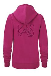 Naisten umpihuppari KAS logolla