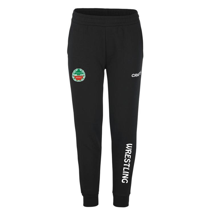 Lasten collegehousut Voikkaan Viesti logolla