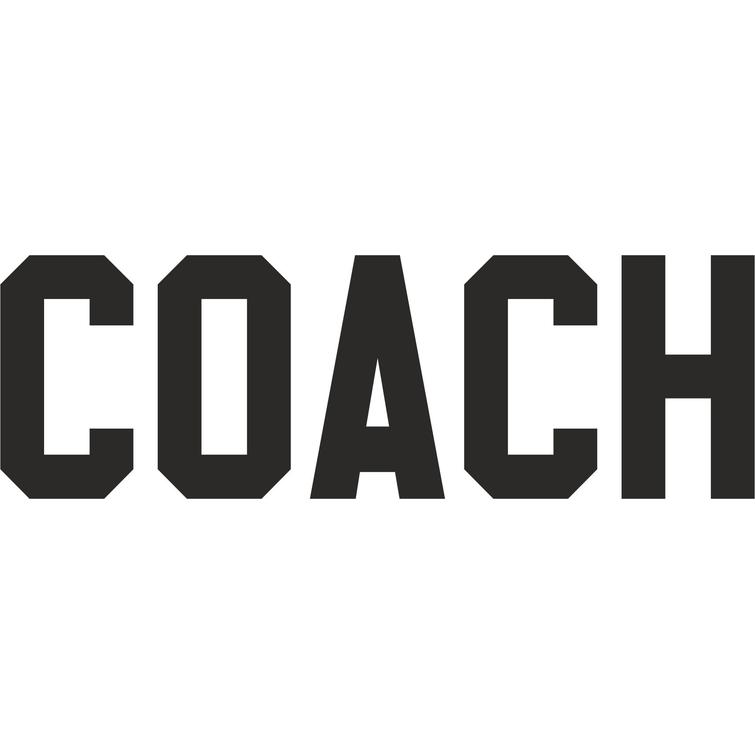 Coach lisä painatus selkään