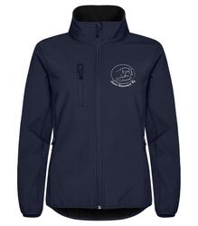 Naisten classic softshell takki lira-logolla