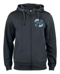 Miesten tekninen vetoketjuhuppari Liperin pulikoijat logolla