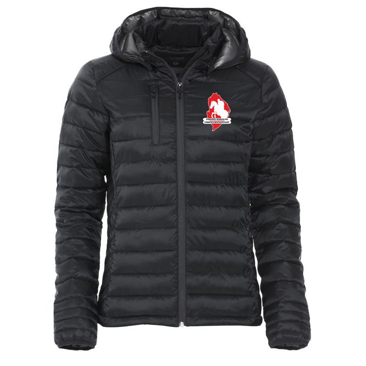 Naisten hudson kevyt toppatakki PKUR logolla