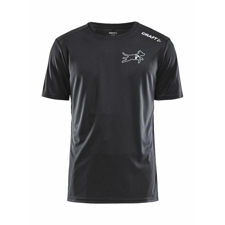 Miesten tekninen t-paita Popeko logolla