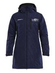 Naisten parka toppatakki MUR logolla