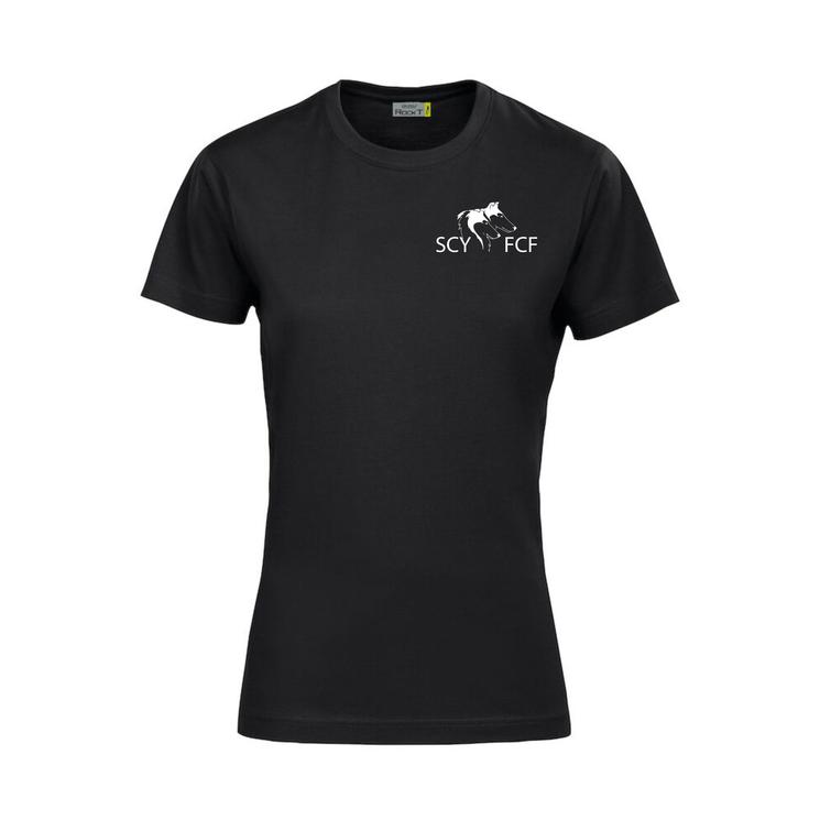 Naisten rock t-paita SCY logolla