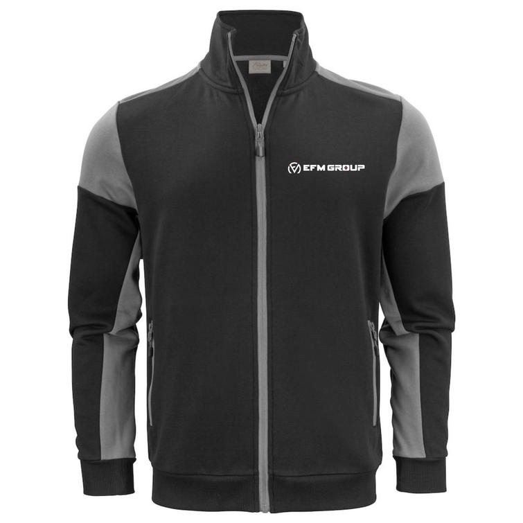 Miesten college takki EFM logolla