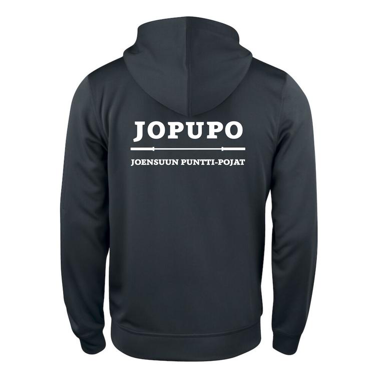 Miesten tekninen vk huppari JoPuPo logolla
