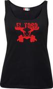 Naisten toppi El Toro logolla