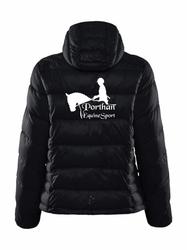 Naisten core kevyt toppatakki Porthan logolla