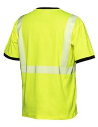 Hi-Vis puuvillainen katkoprintti huomiopaita