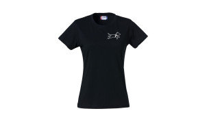 Naisten basic t-paita Popeko logolla