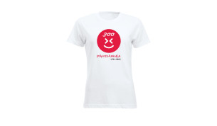 Naisten t-paita p-k 300 logolla